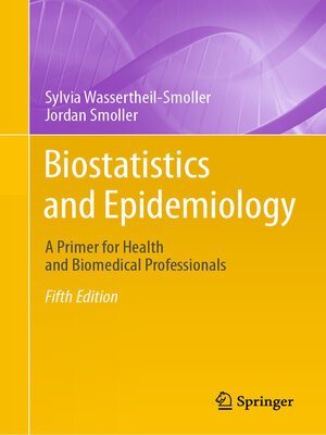 cover image of Biostatistics and Epidemiology